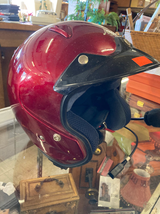 Arai motorcycle helmet with gloves 27339