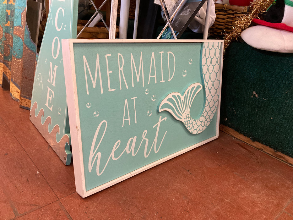 Mermaid at heart sign 30293