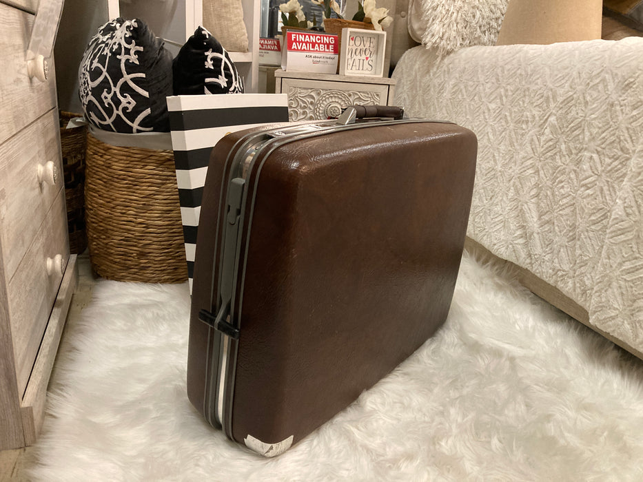 Samsonite 25" hardshell brown suitcase no keys 30305