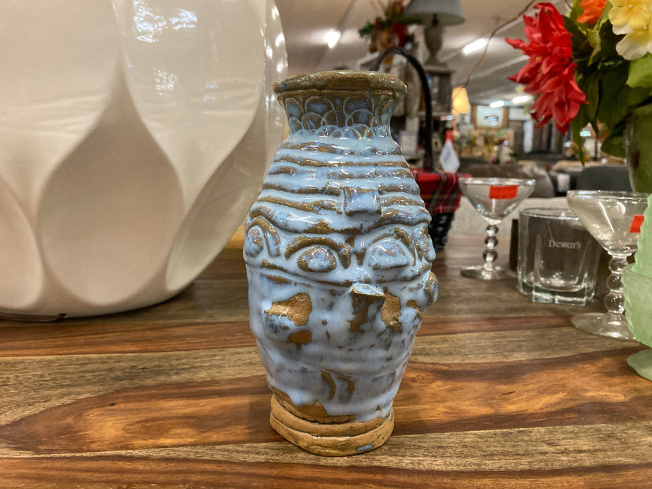 Handmade small clay vase 30342