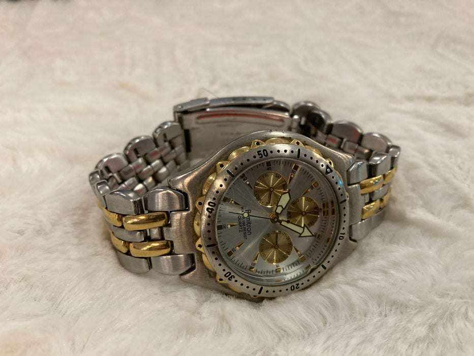 Armitron gold and silver 20/1303 watch 30350