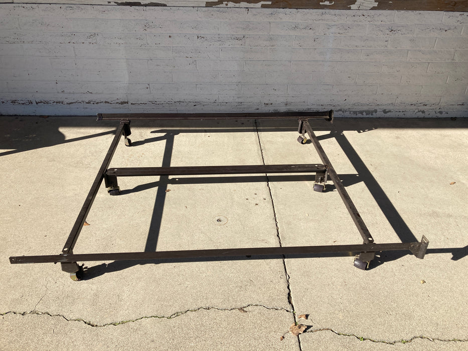 Queen metal bed frame used 30403