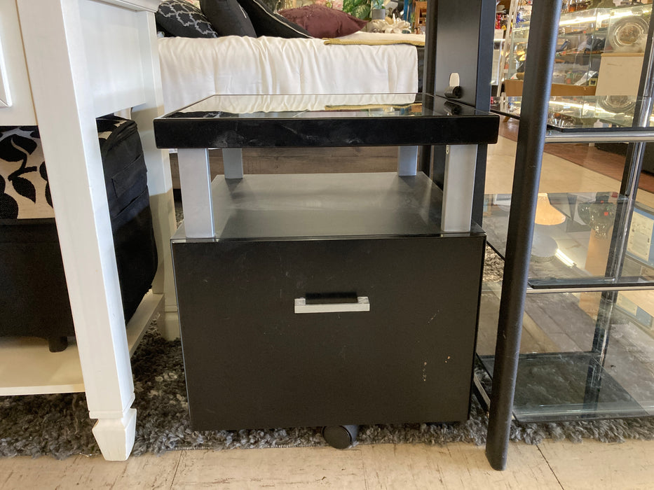 Filing cabinet end table stand 1 file drawer 30565