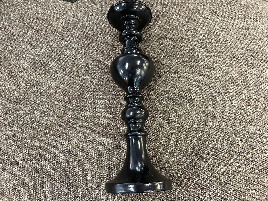 Black candle holder 30638