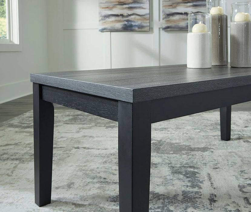 Garvine Coffee Table 2 End Tables Charcoal Gray (Set of 3) AY-T026-13
