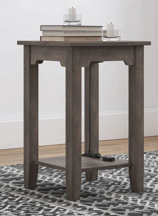 Arlenbry chair side end table gray NEW AY-T275-7