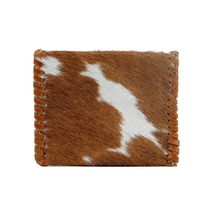 Cute Side Cowhide & Leather Coin Purse Hand Crafted Myra Bag NEW MY-S-2968