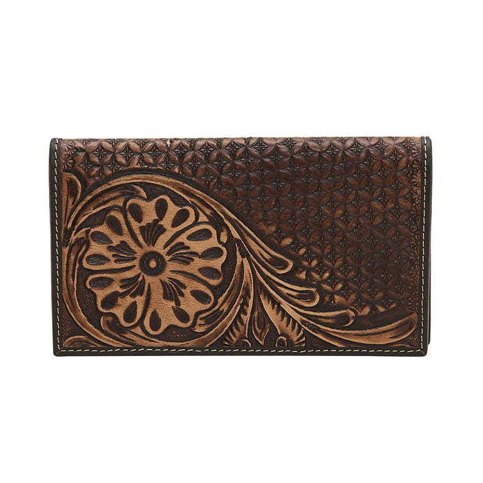 Earthy Magic Leather Wallet Hand Crafted Myra Bag NEW MY-S-5808